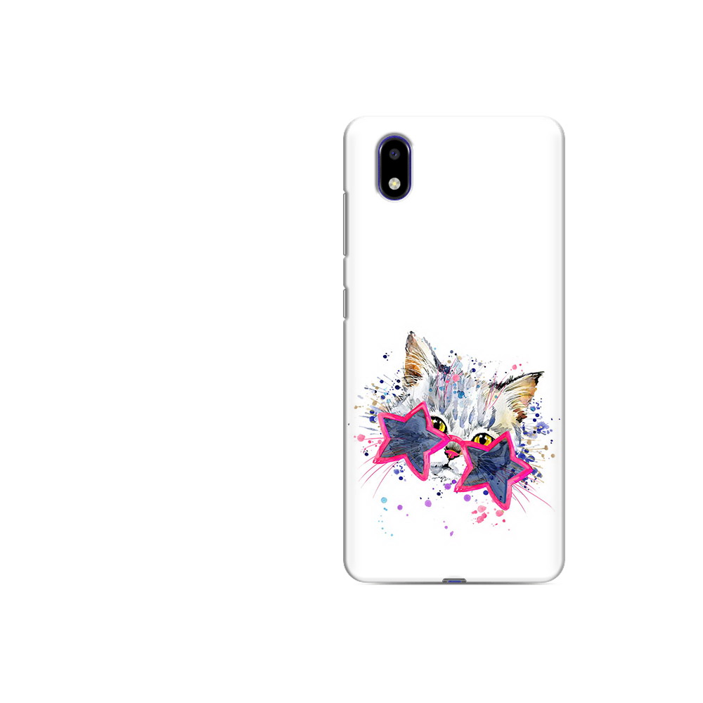 

Чехол MyPads Tocco для ZTE Blade A31 Lite звездные очки (PT162823.461.353), Прозрачный, Tocco
