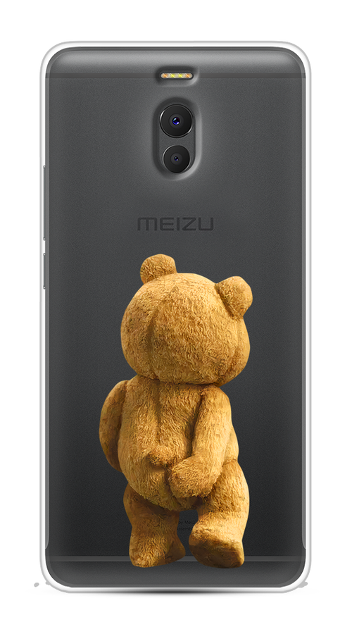 

Чехол на Meizu M6 Note "Медвежья спина", Коричневый;прозрачный, 72150-1