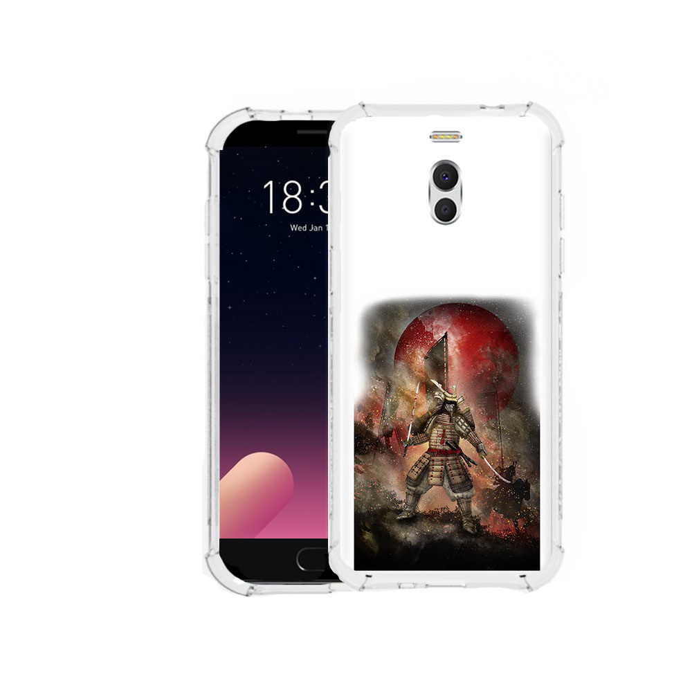 

Чехол MyPads Tocco для Meizu M6 Note китайскийвоин, Прозрачный, Tocco