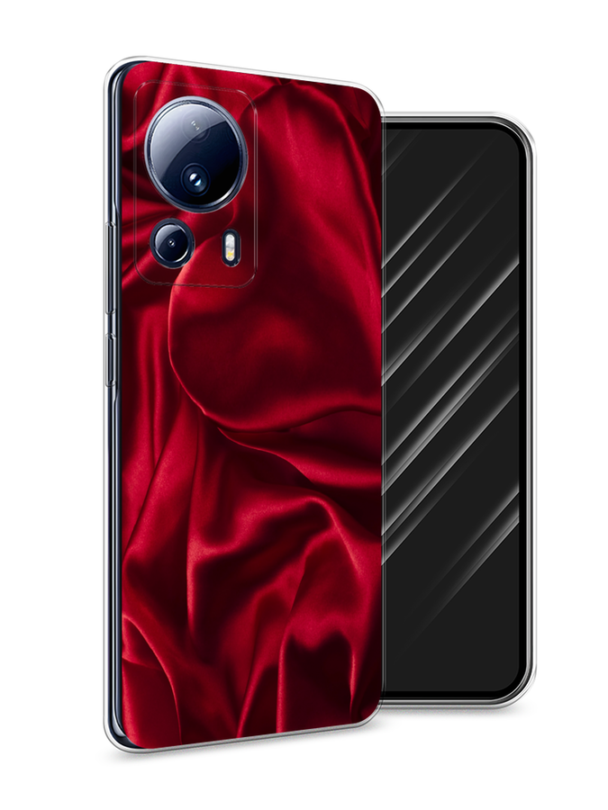 

Чехол Awog на Xiaomi 13 Lite "Текстура красный шелк", 318150-3