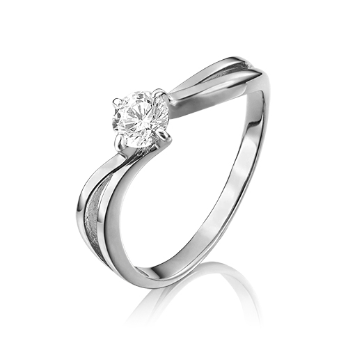 

Кольцо помолвочное из белого золота р. , PLATINA jewelry 01-3093-00-401-1120-03, фианит, 01-3093-00-401-1120-03