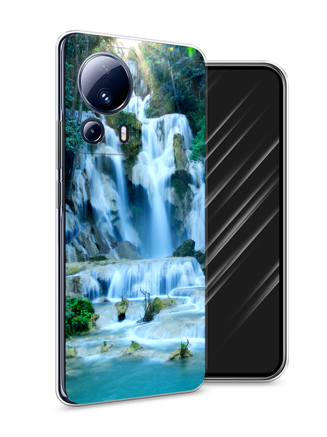

Чехол Awog на Xiaomi 13 Lite "Водопад 8", Голубой;зеленый, 318150-4