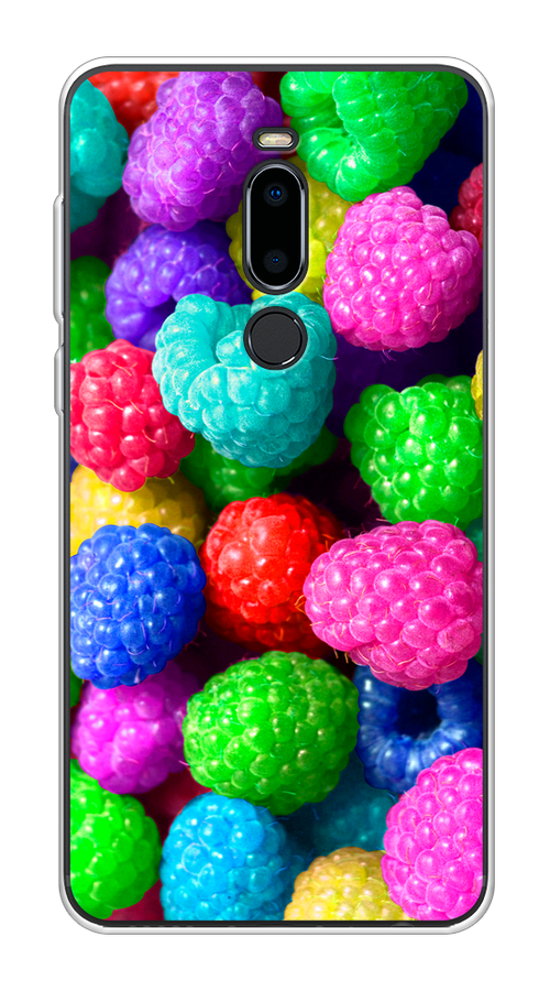 

Чехол на Meizu M8 "Леденцовая малина", Фиолетовый;розовый;зеленый, 73150-1