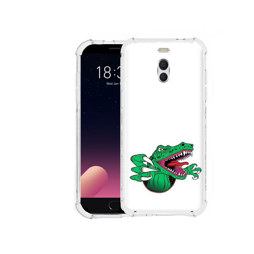 

Чехол MyPads Tocco для Meizu M6 Note крокодил, Прозрачный, Tocco
