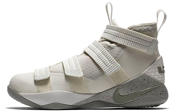 

Кроссовки унисекс Nike LeBron Soldier 11 SFG 11 бежевые 47.5 EU, Бежевый, LeBron Soldier 11 SFG 11