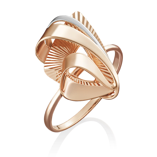 

Кольцо из красного золота р. 21,5 PLATINA jewelry 01-4985-00-000-1110-04, 01-4985-00-000-1110-04
