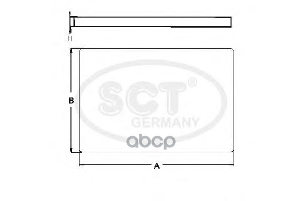 

Салонный Фильтр Sa1242 Nissan Murano 08-. Teana Ii 08- SCT арт. SA1242
