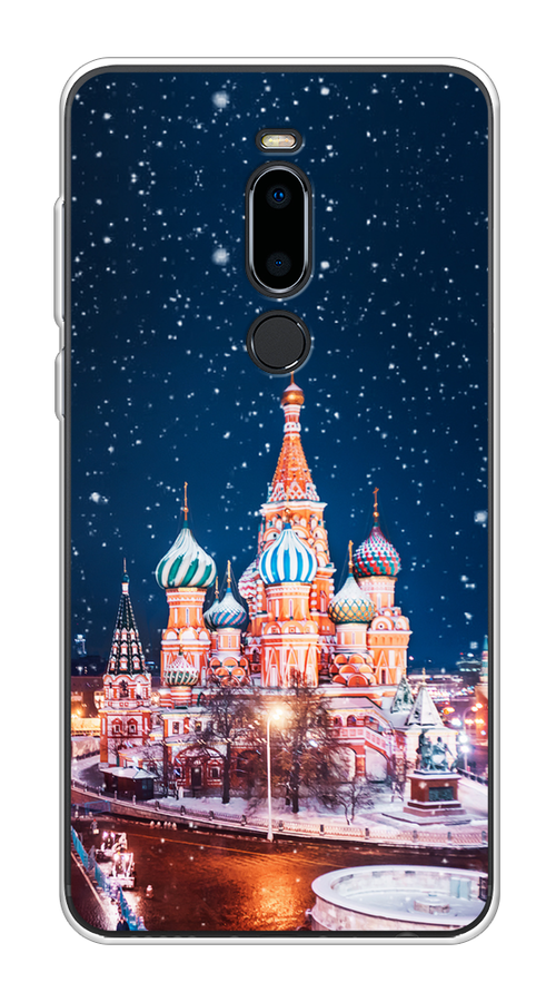 

Чехол на Meizu M8 "Москва 1", Коричневый;синий;белый, 73150-1