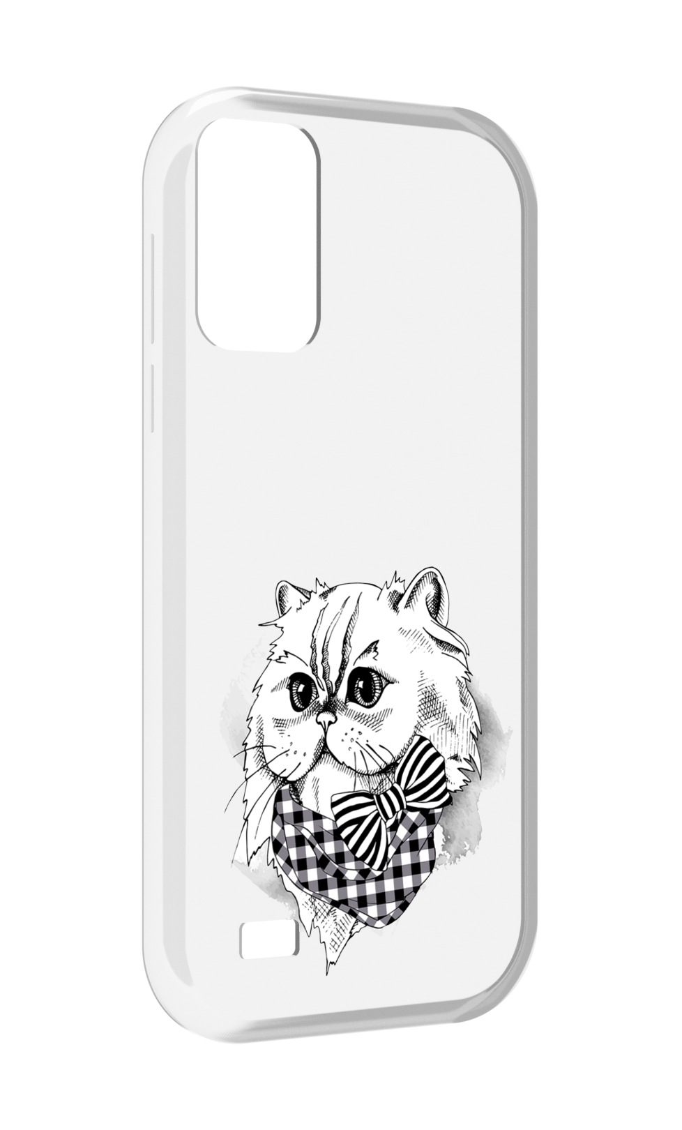 

Чехол MyPads нарисованная красивая кошечка для Oukitel C31, Прозрачный, Tocco