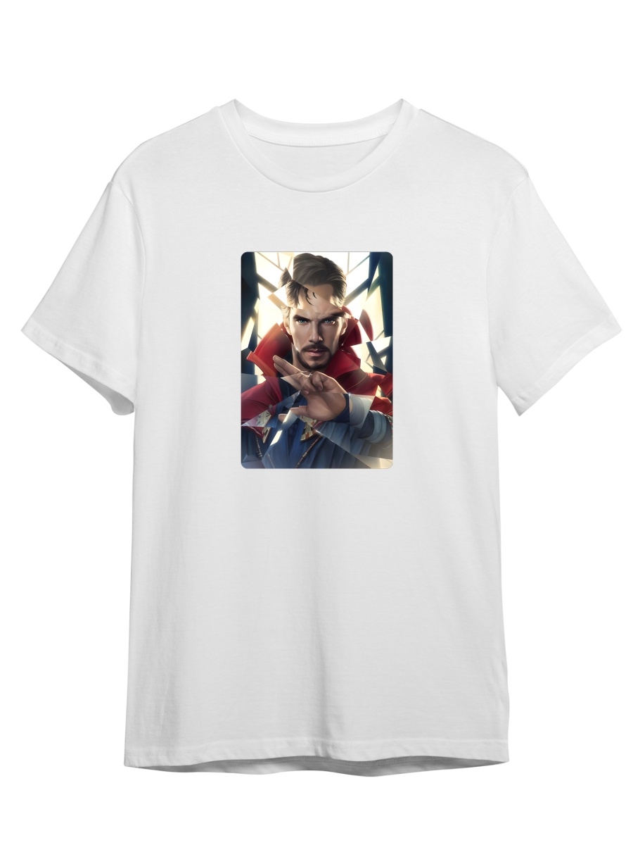 

Футболка унисекс СувенирShop Доктор Стрэндж/Doctor Strange/Marvel 7 белая 3XL (56-58), "Доктор Стрэндж/Doctor Strange/Marvel" 7