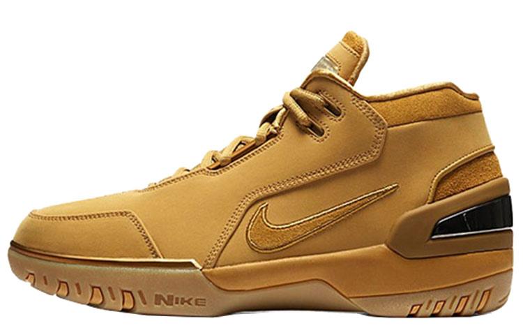 

Кроссовки унисекс Nike Air Zoom Generation Wheat Retro LeBron 1 коричневые 40.5 EU, Коричневый, Air Zoom Generation Wheat Retro LeBron 1