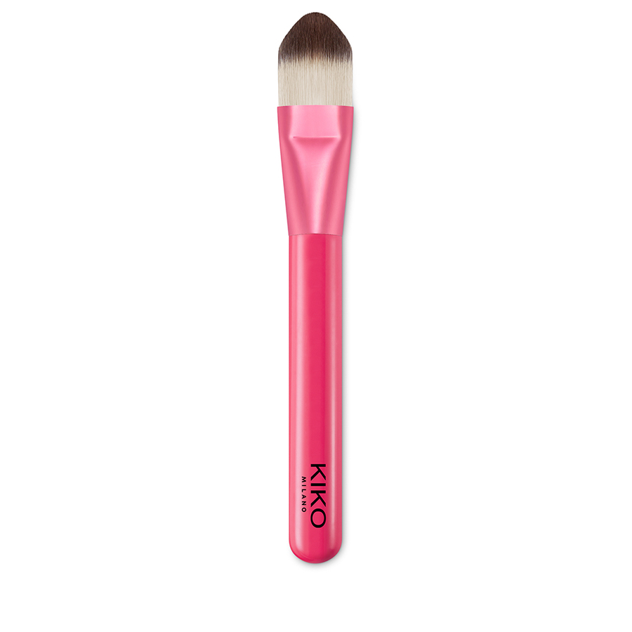 Кисть Kiko Milano Smart foundation brush 101 для тональной основы кисть для тональной основы pastel profashion foundation brush 02