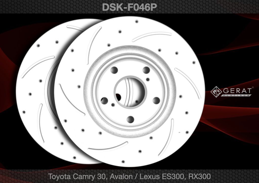 

Тормозной диск Gerat DSK-F046P (передний) Platinum 2шт.