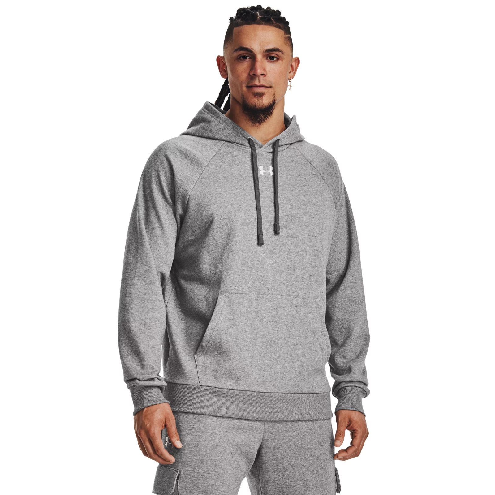 

Худи мужское Under Armour Ua Rival Fleece Hoodie серое LG, Серый, Ua Rival Fleece Hoodie