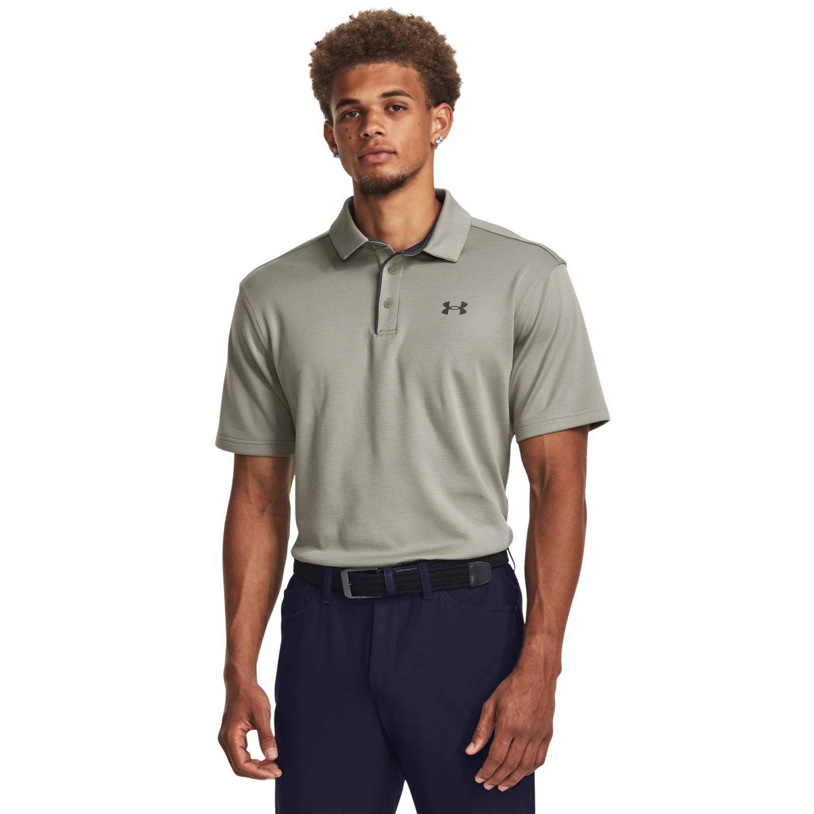 

Футболка мужская Under Armour Tech Polo зеленая SM, Зеленый, Tech Polo