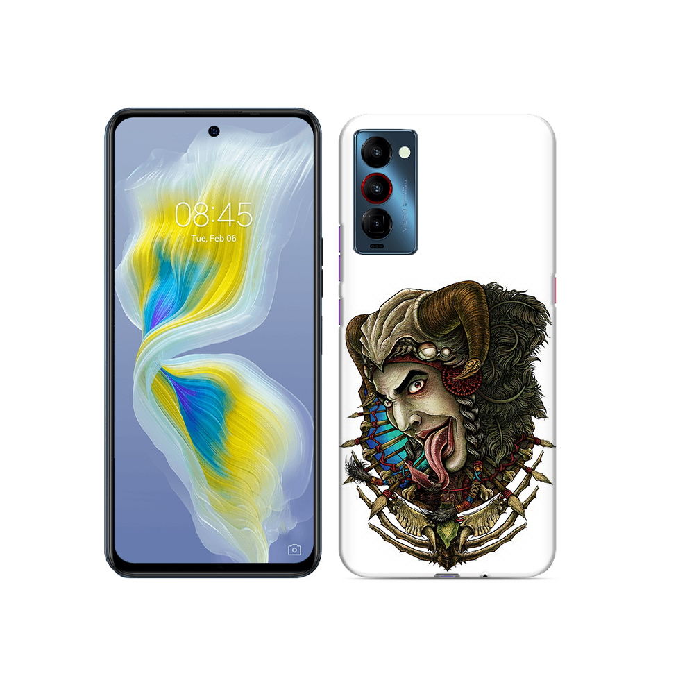 

Чехол MyPads Tocco для Tecno Camon 18 длинный язык, Прозрачный, Tocco