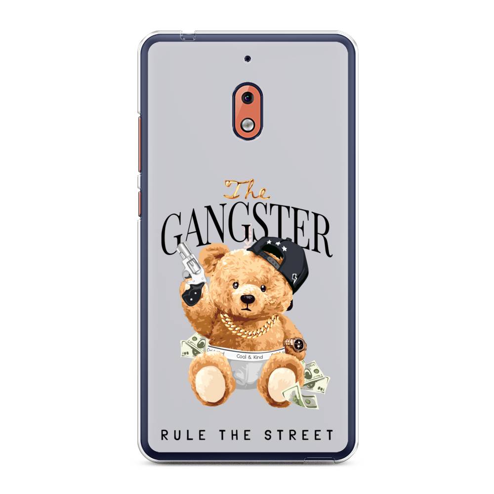 

Чехол на Nokia 2.1 "The Gangster", Бежевый;серый;черный, 121550-6