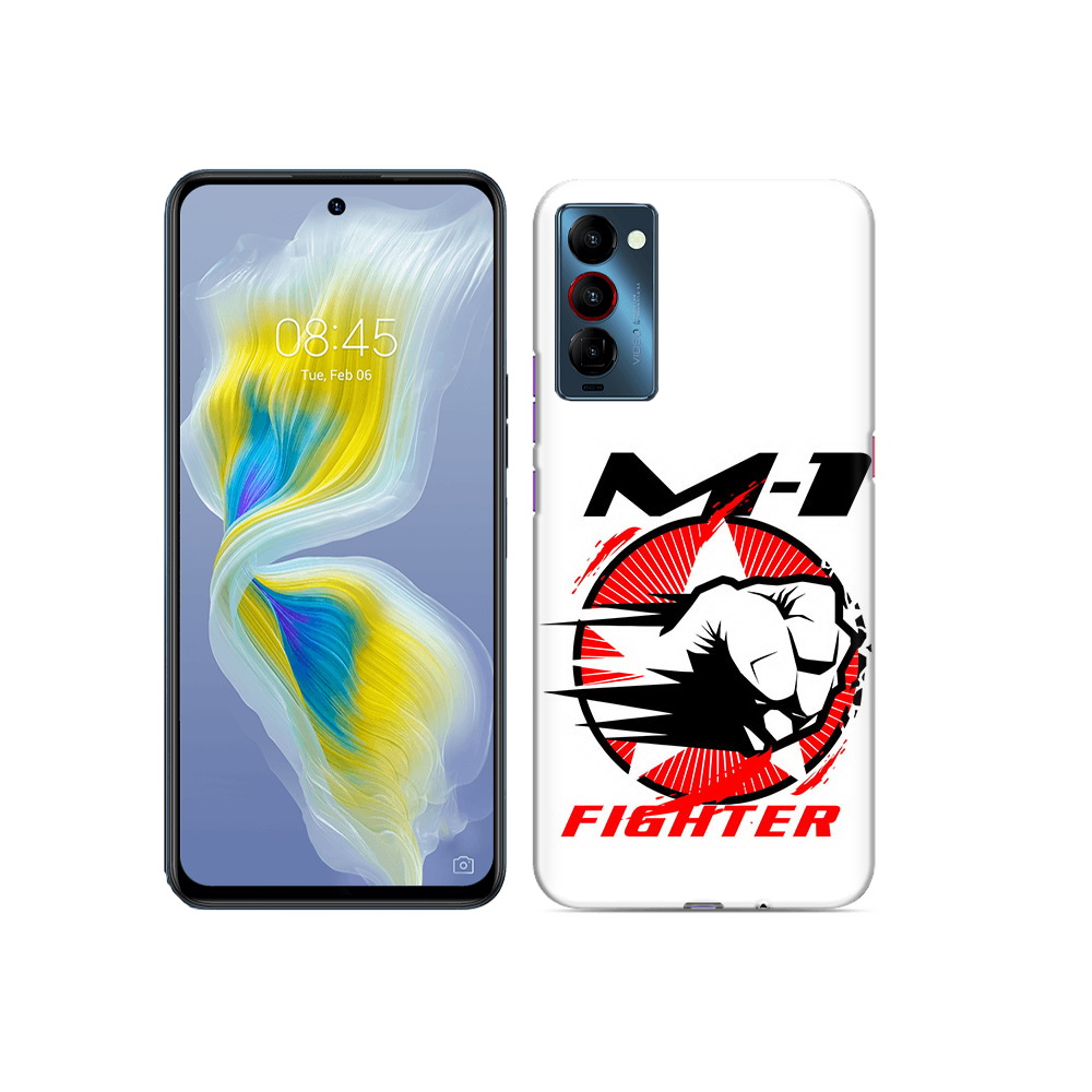 

Чехол MyPads Tocco для Tecno Camon 18 единоборства М-1, Прозрачный, Tocco
