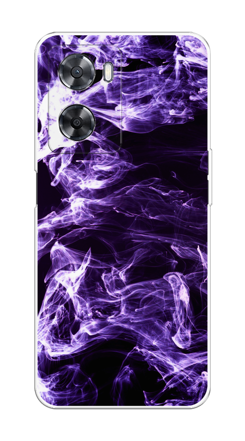 

Чехол на Oppo A57 4G/A77 4G/A77s 4G/A57s "Фиолетовый дым", Фиолетовый;белый;черный, 2510350-3