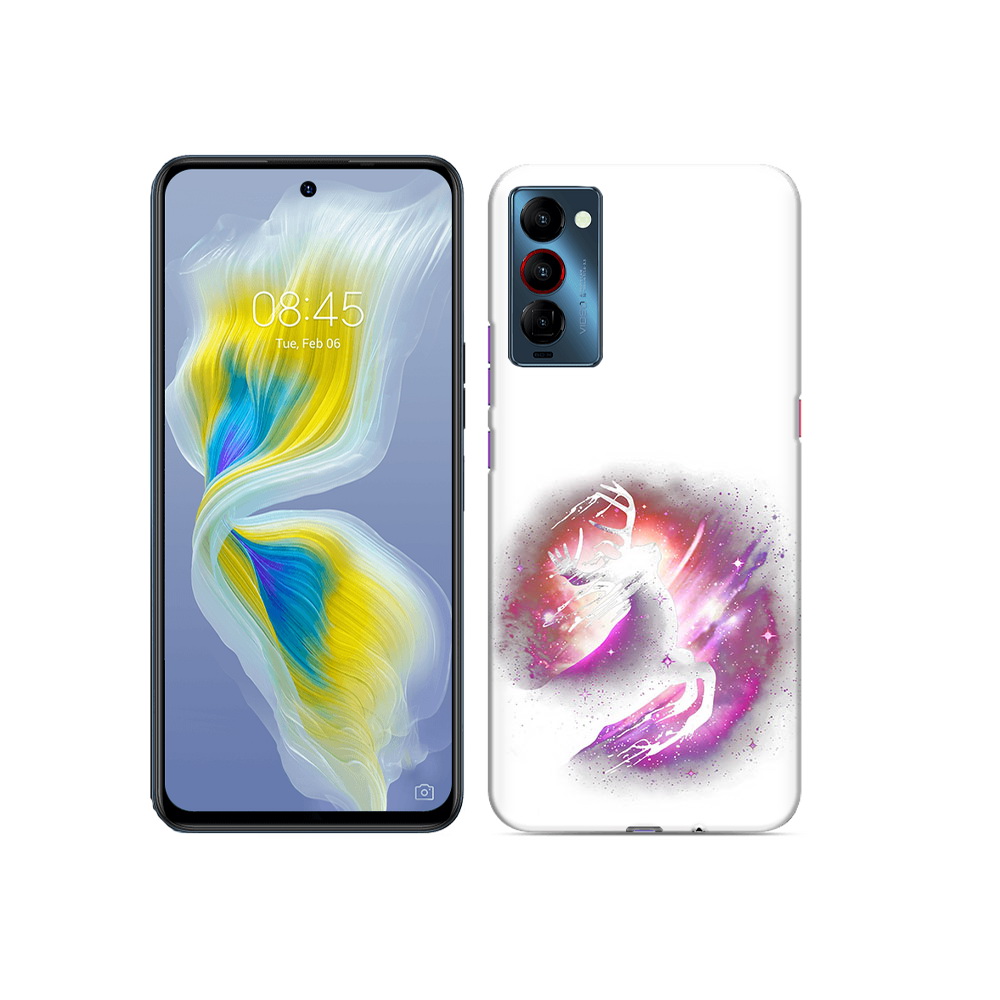 

Чехол MyPads Tocco для Tecno Camon 18 звездный олень, Прозрачный, Tocco