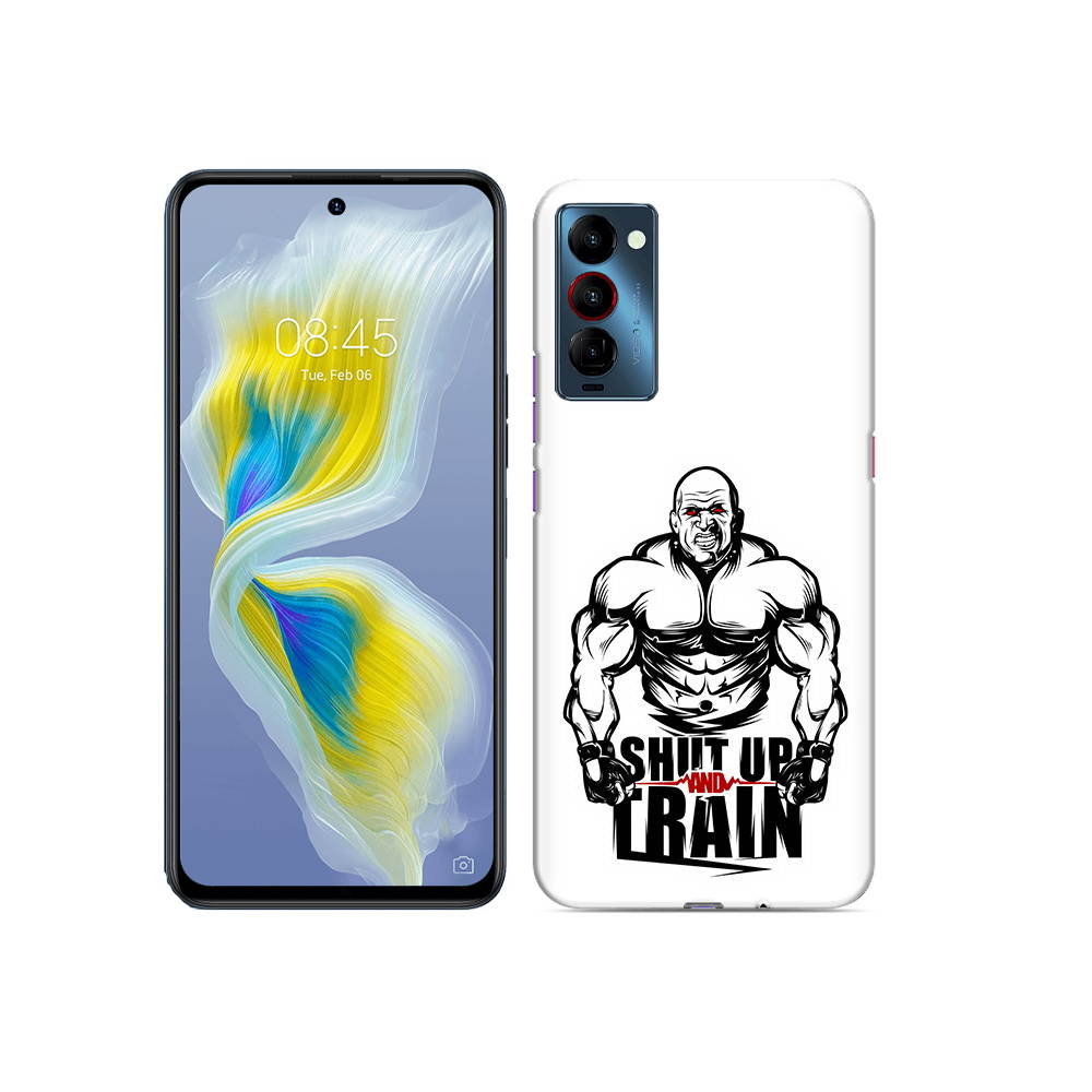 

Чехол MyPads Tocco для Tecno Camon 18 здоровое тело, Прозрачный, Tocco