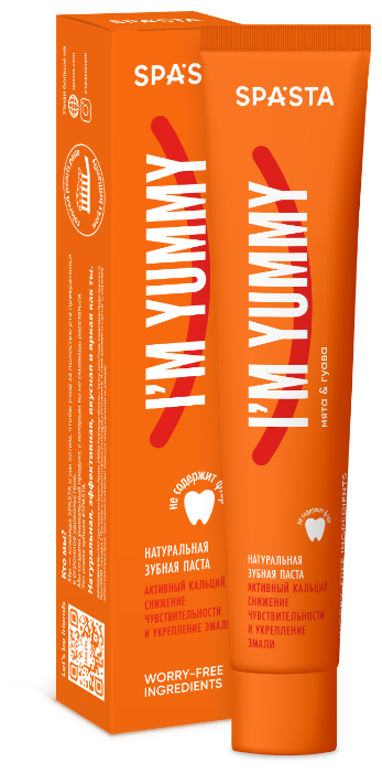 фото Зубная паста spasta i am yummy 90 мл