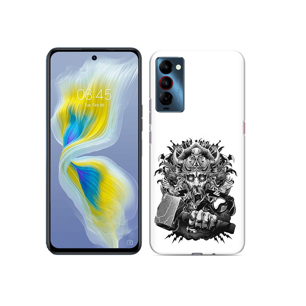 

Чехол MyPads Tocco для Tecno Camon 18 злой тор, Прозрачный, Tocco