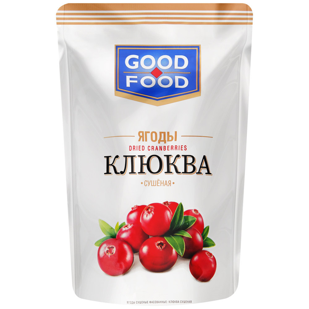 

Клюква Good Food сушеная 130 г