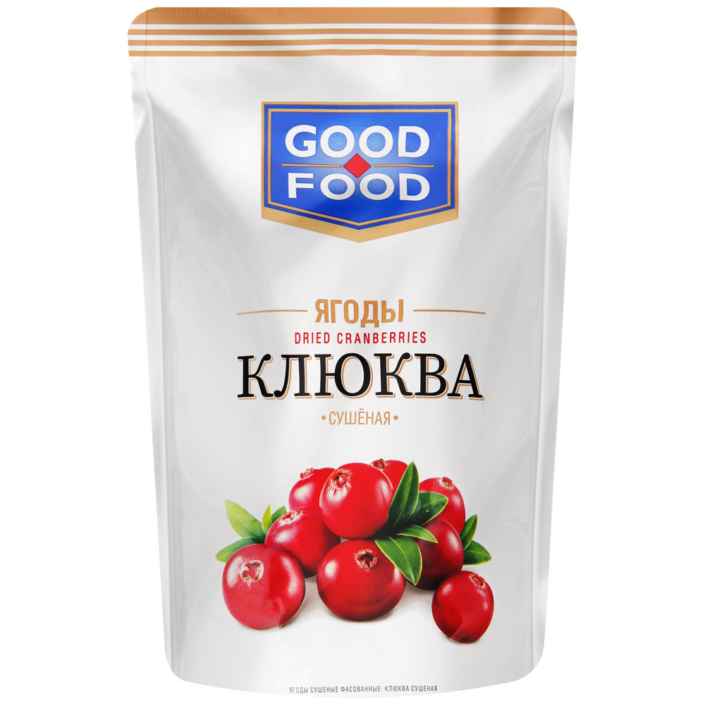 Клюква Good Food сушеная 130 г