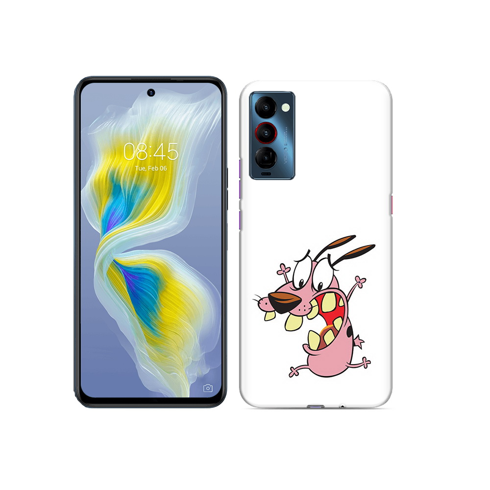 

Чехол MyPads Tocco для Tecno Camon 18 зубастый бобик, Прозрачный, Tocco