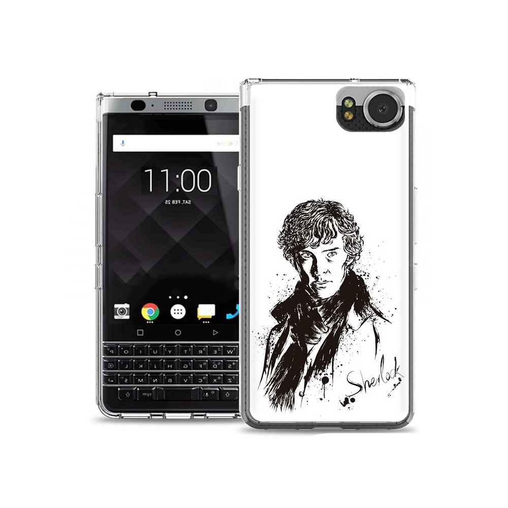 

Чехол MyPads Tocco для BlackBerry KeyOne шерлок холмс портрет, Tocco