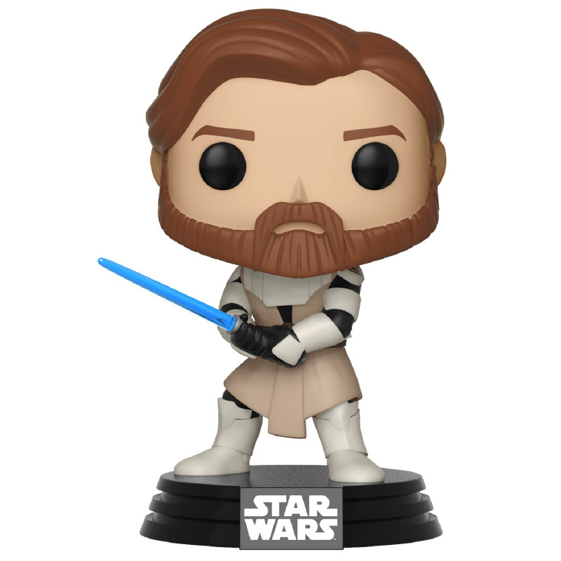 фото Фигурка funko головотряс star wars: the clone wars - pop! - obi wan kenobi 31796