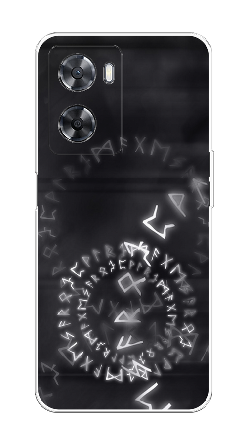

Чехол на Oppo A57 4G/A77 4G/A77s 4G/A57s "Руны", Серый;черный, 2510350-3