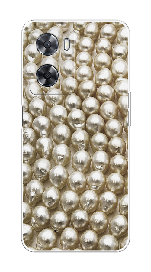 

Чехол на Oppo A57 4G/A77 4G/A77s 4G/A57s "Жемчуг", Бежевый, 2510350-3