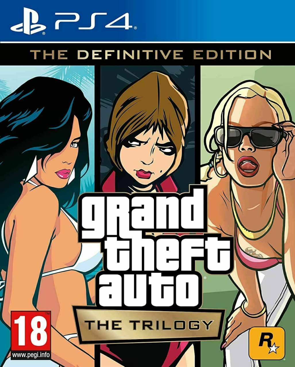 фото Игра grand theft auto: the trilogy. the definitive edition (en)(русские суб) playstation 4 2k