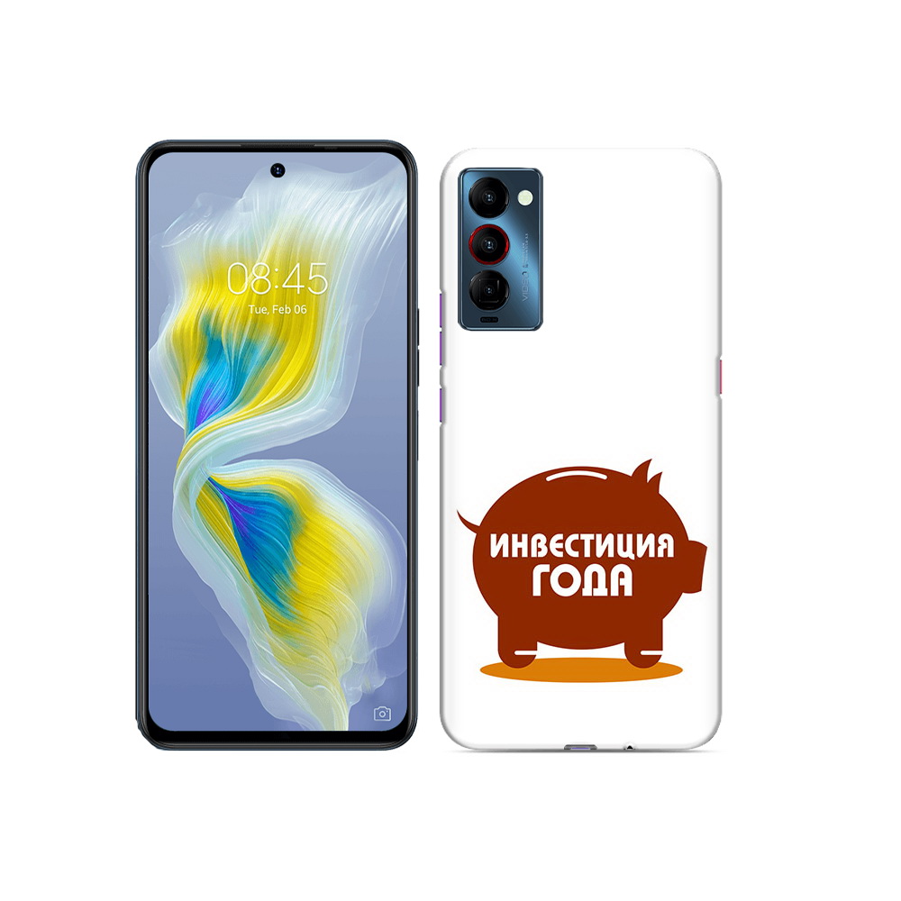 

Чехол MyPads Tocco для Tecno Camon 18 инвестиция, Прозрачный, Tocco