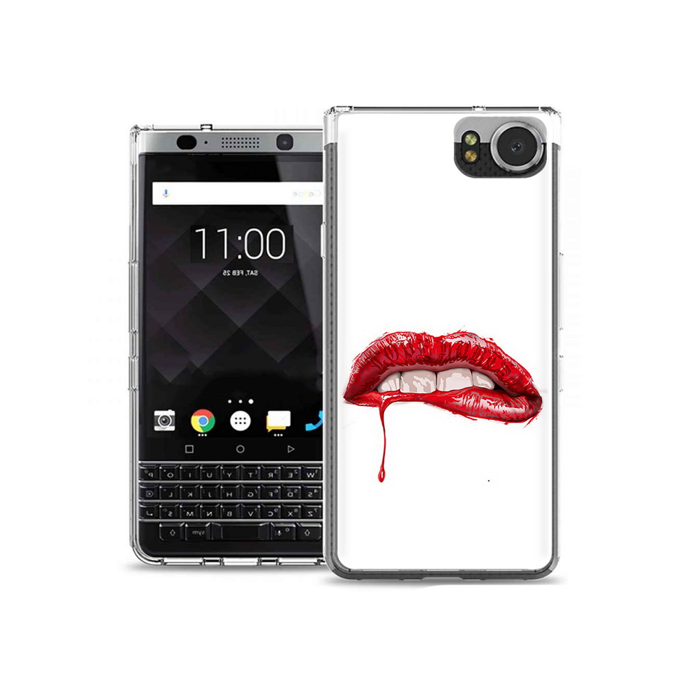 

Чехол MyPads Tocco для BlackBerry KeyOne яркие красные губы, Tocco