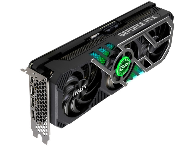 фото Видеокарта palit nvidia geforce rtx 3070 ti (858008)