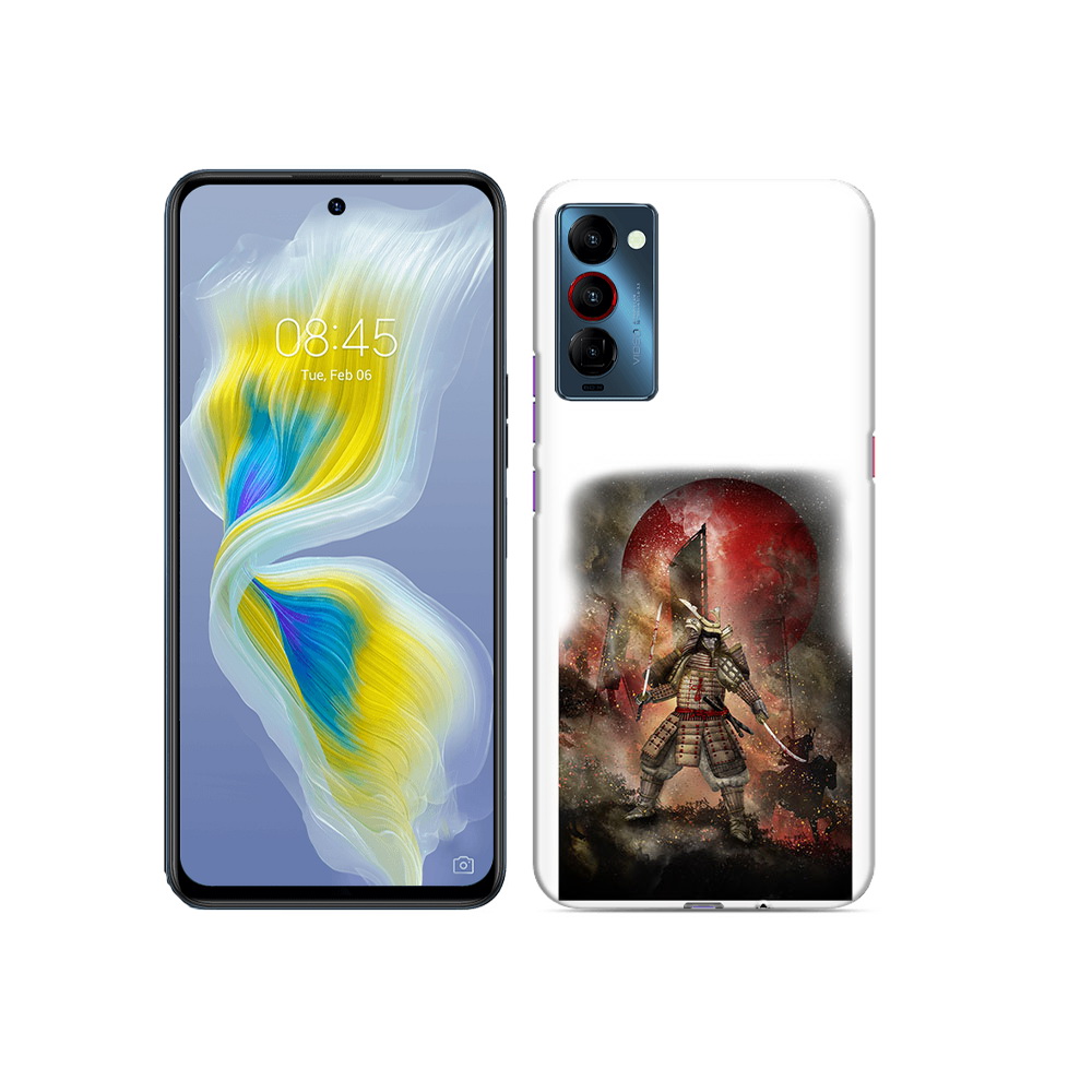 

Чехол MyPads Tocco для Tecno Camon 18 китайскийвоин, Прозрачный, Tocco