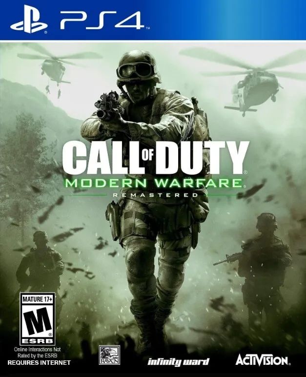 Игра PS4 Call of Duty: Modern Warfare Remastered (английская версия)