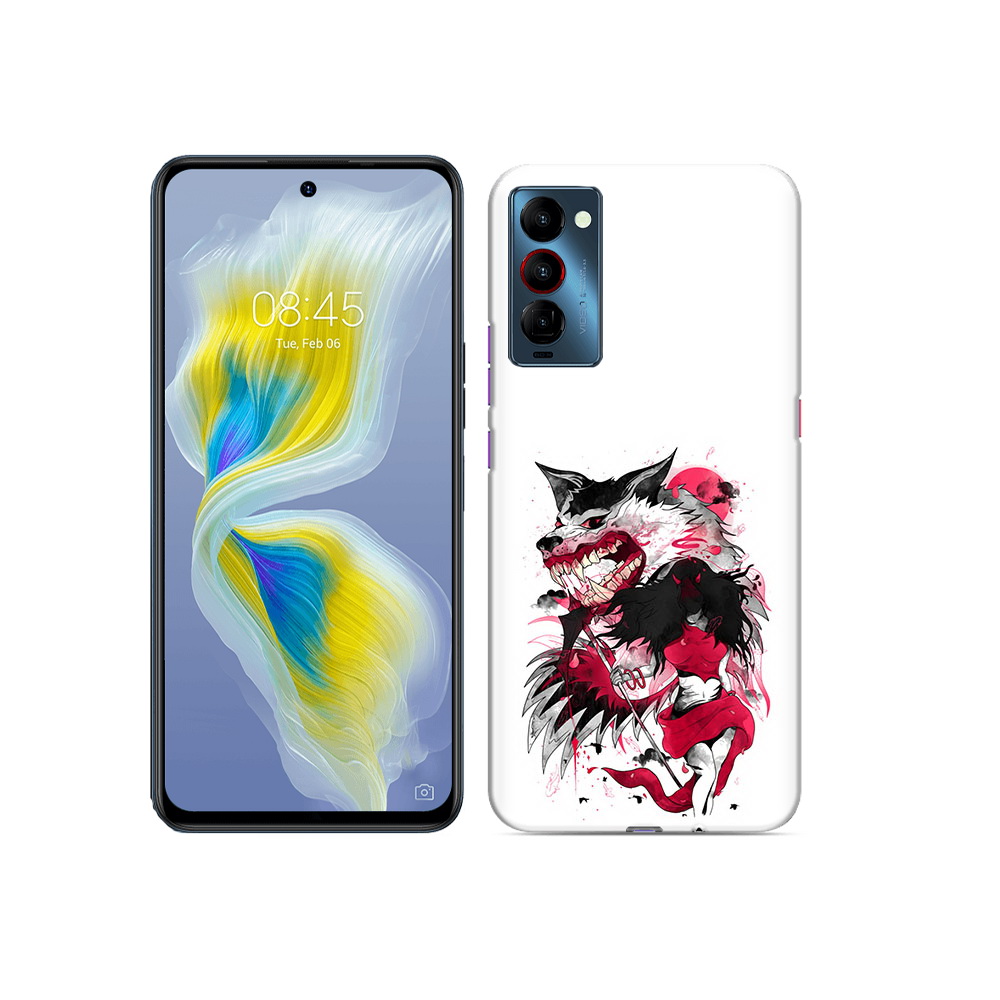 

Чехол MyPads Tocco для Tecno Camon 18 красная шапочка, Прозрачный, Tocco