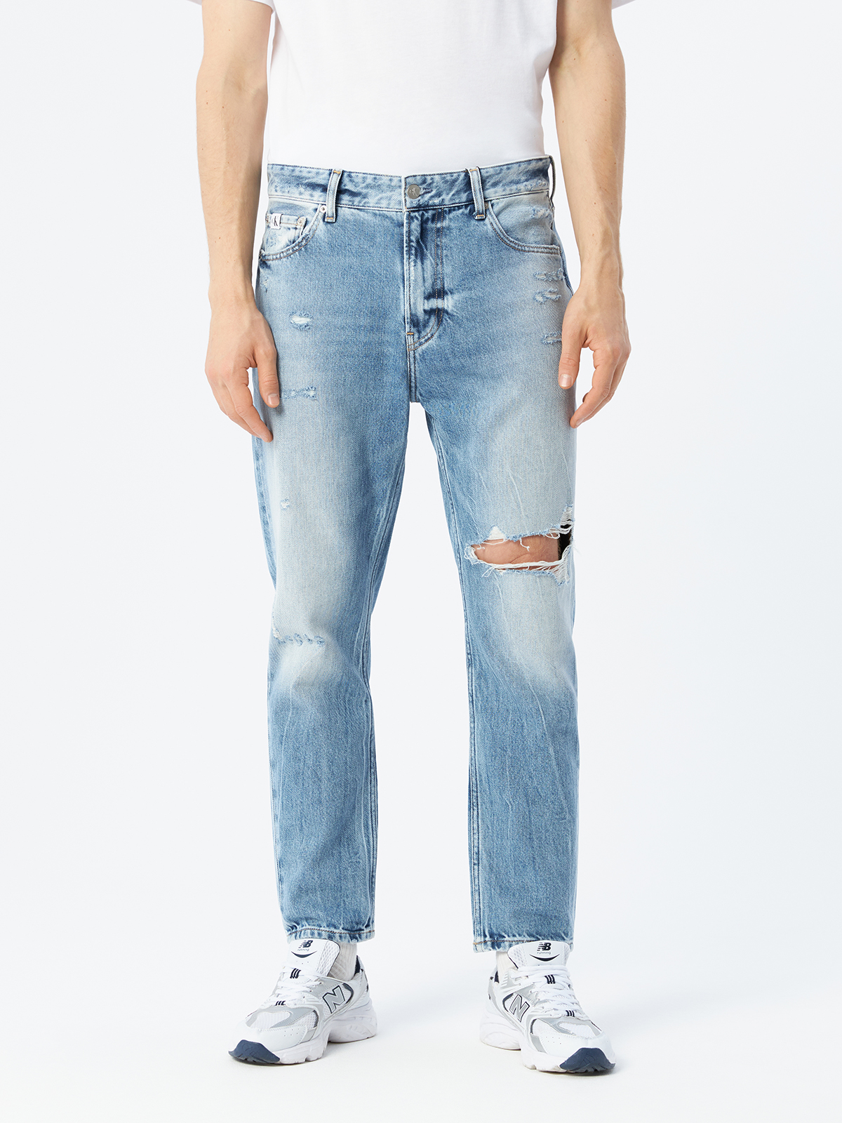 

Джинсы мужские Calvin Klein Jeans J30J3211151AA голубые 29, Голубой, J30J3211151AA