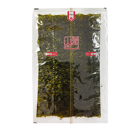 

Морские водоросли Midori Нори для онигири, суши и роллов, 100 листов, 230 г