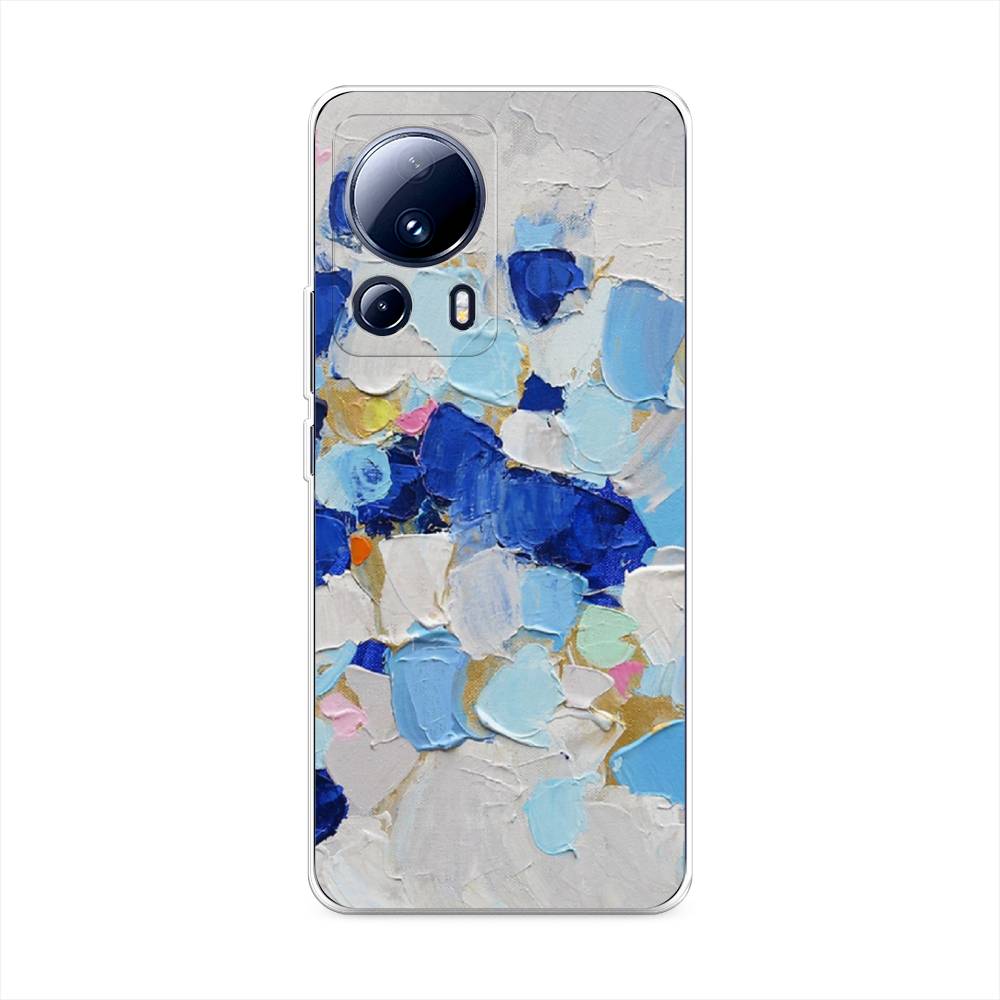 

Чехол Awog на Xiaomi 13 Lite "Холст сине-белый", Синий, 318150-10