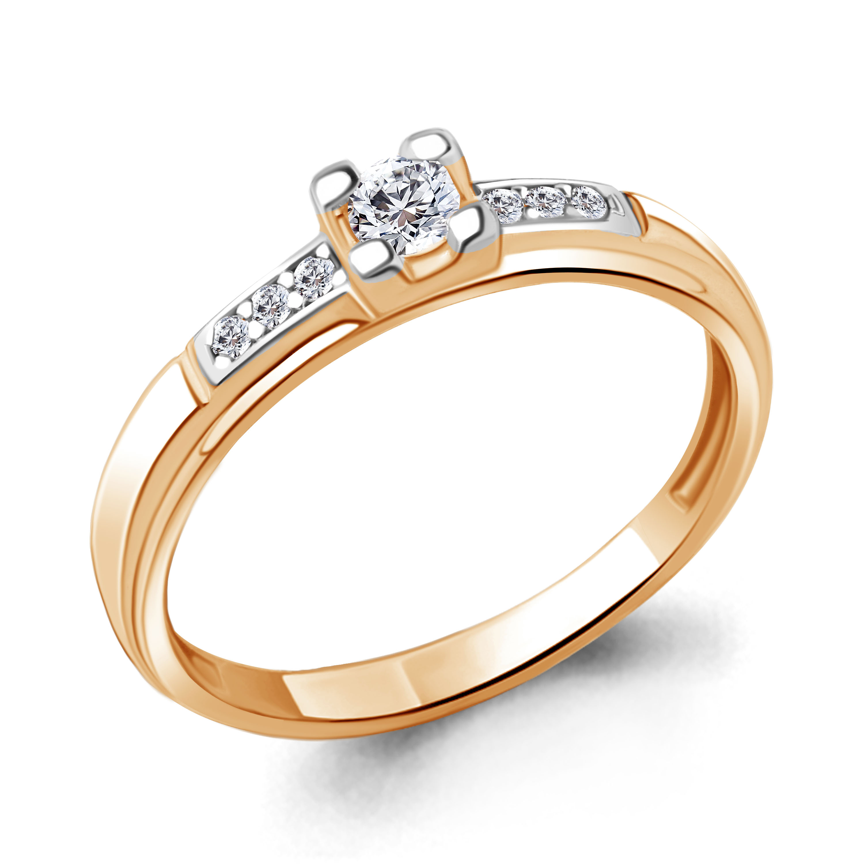 

Кольцо из серебра р. 17 AQUAMARINE 68990А_925_з, 68990А_925_з