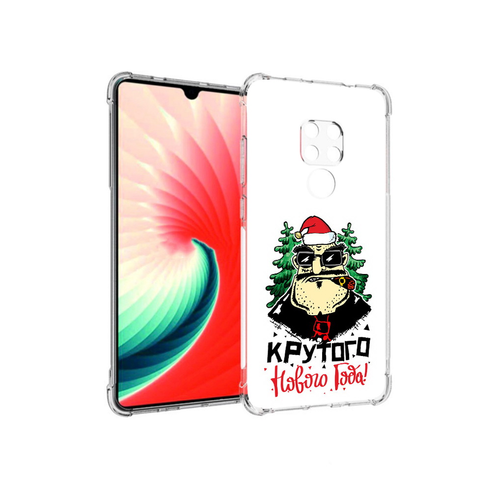 

Чехол MyPads Tocco для Huawei Mate 20 Крутого нового года 2023, Прозрачный, Tocco