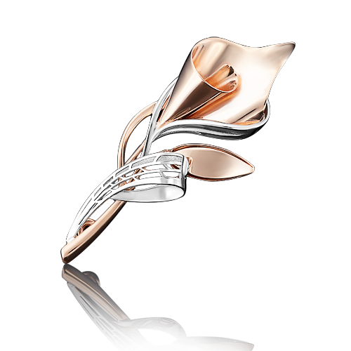 

Брошь из золота PLATINA jewelry 04-0154-00-000-1111-48, 04-0154-00-000-1111-48