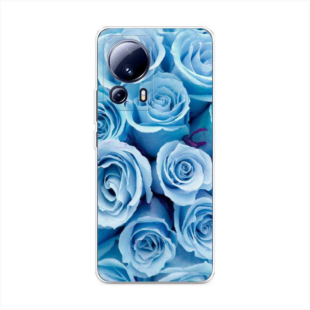 

Чехол Awog на Xiaomi 13 Lite "Лазурные розы", Голубой, 318150-8