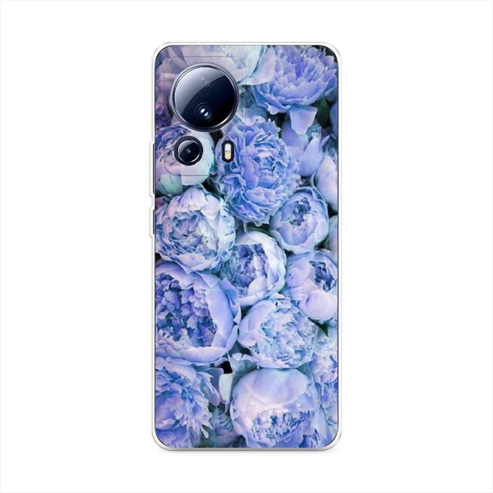 

Чехол Awog на Xiaomi 13 Lite "Пионы голубые", Голубой, 318150-8