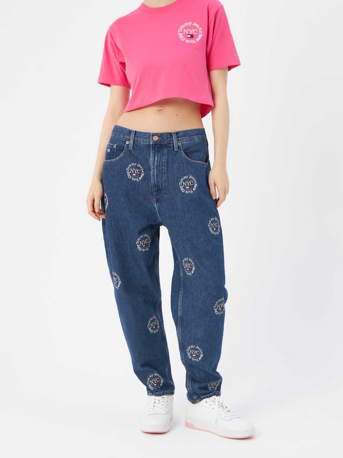 

Джинсы женские Tommy Jeans DW0DW133841BK синие 29/30, Синий, DW0DW133841BK